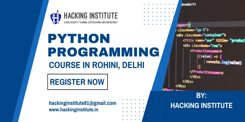 Best Python Programming Course in Rohini, Delhi